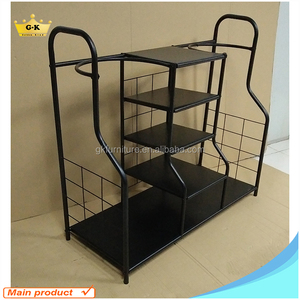 Customized Metal Golf Bag Storage Rack