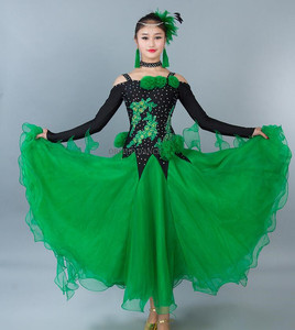 Delle Ragazze Delle donne di Performance di Danza Concorrenza Vestito Da <span class=keywords><strong>Ballo</strong></span> di Usura A Buon Mercato - Product Image 4