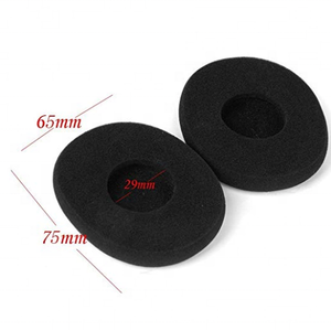 Miếng Đệm Tai Nghe Xốp Thay Thế Giá Xuất Xưởng Miếng Đệm Tai Miếng Đệm Xốp Cho Tai Nghe Không Dây Logitech H800 (Màu Đen) - Product Image 5