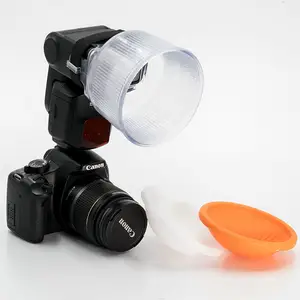 New Professional Clear Universal Camera Pop Up Lambency Flash Diffuser