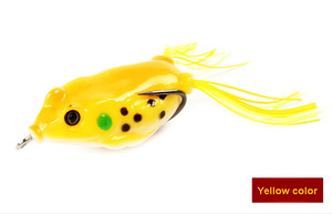 Vivido VMC in PVC fatto a mano morbido rana esca per la pesca del lago di acqua salata - Product Image 2
