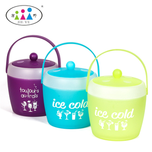 Clair celliers seaux à glace et stands de <span class=keywords><strong>vin</strong></span> seaux à glace en plastique personnalisé en plein air <span class=keywords><strong>champagne</strong></span> seau à glace - Product Image 2