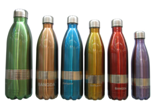 Meilleure vente 500ml flacon à vide à double paroi en acier inoxydable isolé sous vide <span class=keywords><strong>bouteille</strong></span> d'eau en forme de cola avec couvercle - Product Image 4
