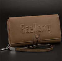 Dompet Pria Baellerry Asli Multifungsi Kapasitas Besar Model Panjang