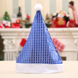 Weihnachten <span class=keywords><strong>Santa</strong></span> Pailletten Hut Wirtschaft liche <span class=keywords><strong>Santa</strong></span> <span class=keywords><strong>Xmas</strong></span> Pailletten Weihnachts mütze