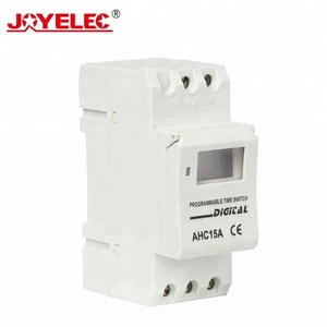 Bộ Hẹn Giờ Điện Tử Có Thể Lập Trình Hàng Tuần Thời Gian Chuyển Đổi 24 Giờ LCD Kỹ Thuật Số Dil Rail Hàng Ngày AHC15A THC15A, ZYT15, DHC15A, TP8A16 - Product Image 1