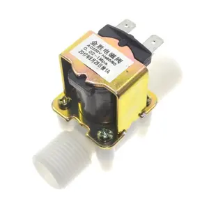 Hot selling AC220V DC 12V Electric Solenoid Valve Magnetic N/C Water Air Inlet Flow Switch N/C 1/2" #G205M#