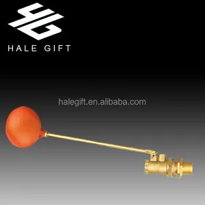 Sanitary Ware Water Tank Brass Float Valve with plastic ball