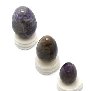 Uova <span class=keywords><strong>di</strong></span> Ametista all'Ingrosso, Sfere <span class=keywords><strong>di</strong></span> Pietra Semipreziosa Naturale per Guarigione, Regalo per Meditazione e Chakra - Product Image 6