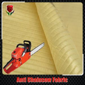 Jaune anti tronçonneuse <span class=keywords><strong>textile</strong></span> 100% para <span class=keywords><strong>aramide</strong></span> tissé tissu pour une protection sûre - Product Image 4