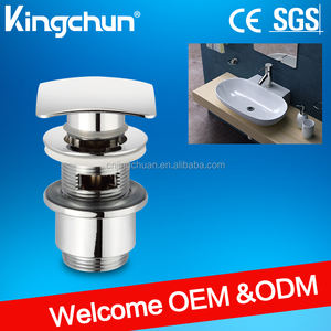 válvula clic-clac latón con rebosadero AVANT cuadrada - Product Image 1