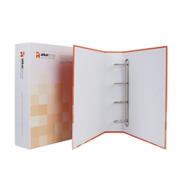Carpeta de Archivo de Papel de Tapa Dura Personalizada de Alta Calidad con Logotipo, Impresión a Color A4, Anillas de 3 Pulgadas y 4D