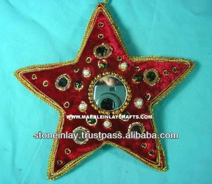 Xmas Decoration <b>Star</b> Shape Hanging Ornaments - Product Image 1
