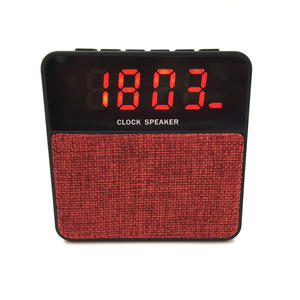 Shenzhen fabricante 4,2 tela Led despertador Radio FM Altavoz Bluetooth con puerto USB - Product Image 2