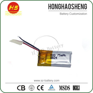 501220500mahミニインイヤホンヘッドセット401120ワイヤレスステレオ最小イヤフォンバッテリー - Product Image 3