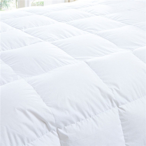 Grande servizio di ordini OEM 100% cuscini e coperte <span class=keywords><strong>in</strong></span> <span class=keywords><strong>piuma</strong></span> <span class=keywords><strong>d</strong></span>'<span class=keywords><strong>oca</strong></span> di cotone 100% all'ingrosso <span class=keywords><strong>trapunta</strong></span> solida - Product Image 2