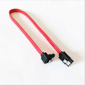 Cable de datos Sata una curva cabeza con <span class=keywords><strong>metralla</strong></span> puerto serie y cable de disco duro - Product Image 1