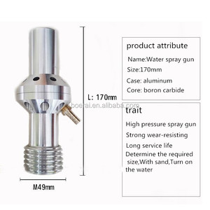 <span class=keywords><strong>Pistola</strong></span> <span class=keywords><strong>de</strong></span> Agua con Boquilla para Máquina <span class=keywords><strong>de</strong></span> Chorro <span class=keywords><strong>de</strong></span> Arena a Presión - Product Image 2