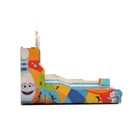 Mini máquina de juego de bolos para niños, funciona con monedas