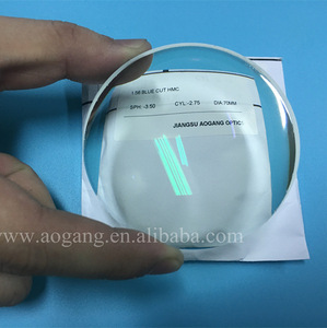 Lenti Anti Luce Blu con Rivestimento Verde/Blu 1.56 HMC Lenti per Occhiali da Vista con Protezione dalla Luce Blu - Product Image 5