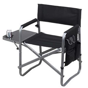 Sedia <span class=keywords><strong>da</strong></span> Campeggio Pieghevole con Tavolino, Portabicchieri e Portariviste, Sedia Portatile per Esterni - Product Image 3