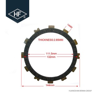 Pièces CR250R résistance aux hautes températures partes de motos disque de plaque d'embrayage pour <span class=keywords><strong>moto</strong></span> <span class=keywords><strong>honda</strong></span> cr 250r - Product Image 3