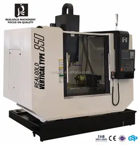 Machining Center VMC850 Vertical Milling Machine Roller Linear Guide FANUC 5 Axis Cnc Machining Center For Sale