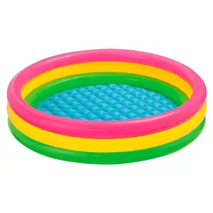 Intex 57412 Aufblasbare 3 Ringe Kinder großen PVC Baby spielen Schwimmbad