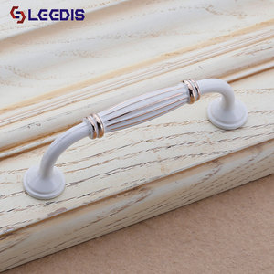 Manija de armario de cocina, accesorio decorativo clásico de cerámica, latón antiguo, aleación de zinc, para dormitorio - Product Image 2