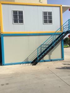 20ft घरों पूर्वनिर्मित स्टील फ्रेम कंटेनर घरों आधुनिक 4 बेडरूम परिवार डेरा डाले हुए में रहने वाले छोटे प्रवेश केबिन घर - Product Image 6