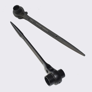 Double Ratchet Spud Wrench Ratchet Wrench <strong>Podger</strong> Socket <strong>Spanner</strong> 7/8" 3/4" 1-1/8" 1-1/4" - Product Image 2