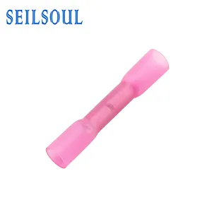 SeilSoul BHT1.25 AWG 22-18 0.8MM Thickness Insulated Heat Shrink Butt Wire Splice Connector