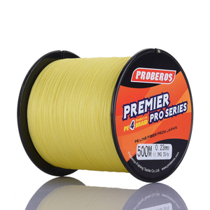Ligne de pêche tressée Proberos 4 brins 500M PE, multifilament résistant 100LB - Product Image 4