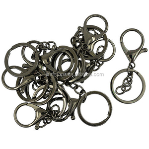 KRC01 Bộ Dây Buộc Hợp Kim C Móc Tôm Hùm Với Vòng Chìa Khóa Tách Xích - Product Image 3