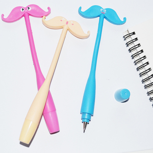 <span class=keywords><strong>Belle</strong></span> Barbe forme Stylo À Bille avec logo personnalisé - Product Image 2
