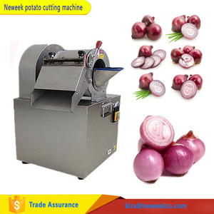 NEWEEK 200 kg/h 3 funciones cuber para ensalada de tomate fruta manzana corte de la máquina para la venta - Product Image 1