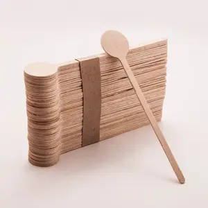 Penjualan Langsung Pabrik Stik Teh Pengaduk Kayu Kopi Rasa Kustom Sekali Pakai Desain Baru Mudah Terurai - Product Image 1