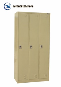 <span class=keywords><strong>Armario</strong></span> de Acero de Tres Columnas Grande para Uso en Oficina o Cuarto de Vestidores - Product Image 4