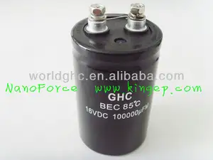 5000 giờ 400 v 15000 microfarad nhôm điện phân tụ