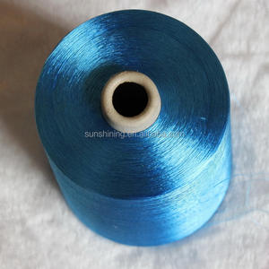 Filato di Viscosa Tinto 300D, <span class=keywords><strong>100</strong></span>% Materiale Vergine, per Tessitura, Maglieria, Ricamo, Cucito, Lavoro a Maglia, Tecnica Ring Spun - Product Image 1