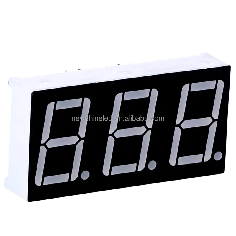Red Led Display Factory Price 0.80 Inch Red Led 7 Segment Display 3 Digits 7 Segment Display Anode For Led Digital Advertising Display