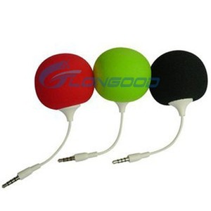 Bola <span class=keywords><strong>de</strong></span> esponja Mini Altavoz portátil con audio <span class=keywords><strong>jack</strong></span> <span class=keywords><strong>de</strong></span> 3.5mm para Móvil - Product Image 5