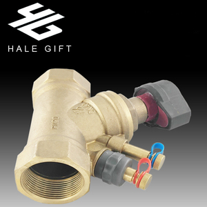 Vaste Orifice Stranginregelafsluiter Balans Flow Meter Klep, Messing Circuit Balancing Kleppen - Product Image 2