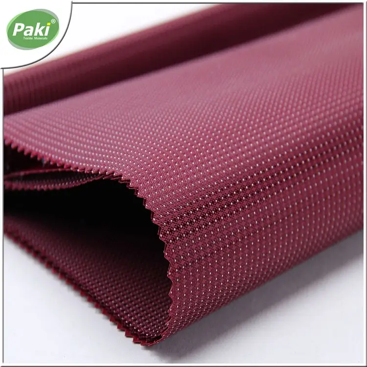 420D jacquard polyester pvc coated oxford fabric of bag material