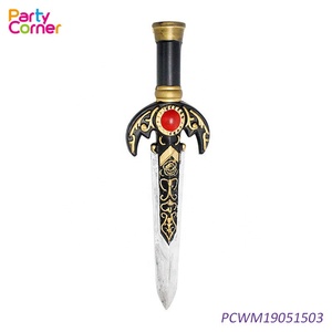 Couteaux de Pirate en plastique, 1 pièce, accessoire de fête d'halloween, poignard, Costume <span class=keywords><strong>Viking</strong></span> - Product Image 5