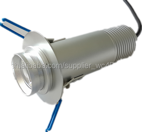 Ledy 10 w led logo gobo mini publicidad proyector piso incrustado tipo de interior