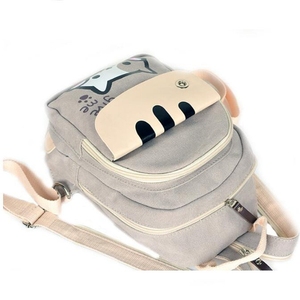 Lindo gato Kawaii impreso diseño personalizado bolsa de regalo creativo <span class=keywords><strong>mochila</strong></span> de lona mini <span class=keywords><strong>mochila</strong></span> <span class=keywords><strong>escolar</strong></span> para niños - Product Image 4