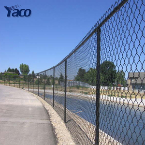 Nhà Máy Giá Bán Buôn Pvc Nhựa Mạ Kẽm Cotaed Chuỗi Liên Kết Hàng Rào, <span class=keywords><strong>Chainlink</strong></span> Hàng Rào - Product Image 2