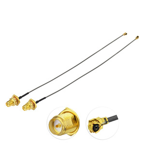 Paquete <span class=keywords><strong>de</strong></span> 2 antenas WiFi <span class=keywords><strong>de</strong></span> 2,4 GHz para enrutador <span class=keywords><strong>de</strong></span> red inalámbrica/adaptador USB/cámara IP + <span class=keywords><strong>Cable</strong></span> Mini PCI U.FL, <span class=keywords><strong>antena</strong></span>, <span class=keywords><strong>Cable</strong></span> WiFi - Product Image 4