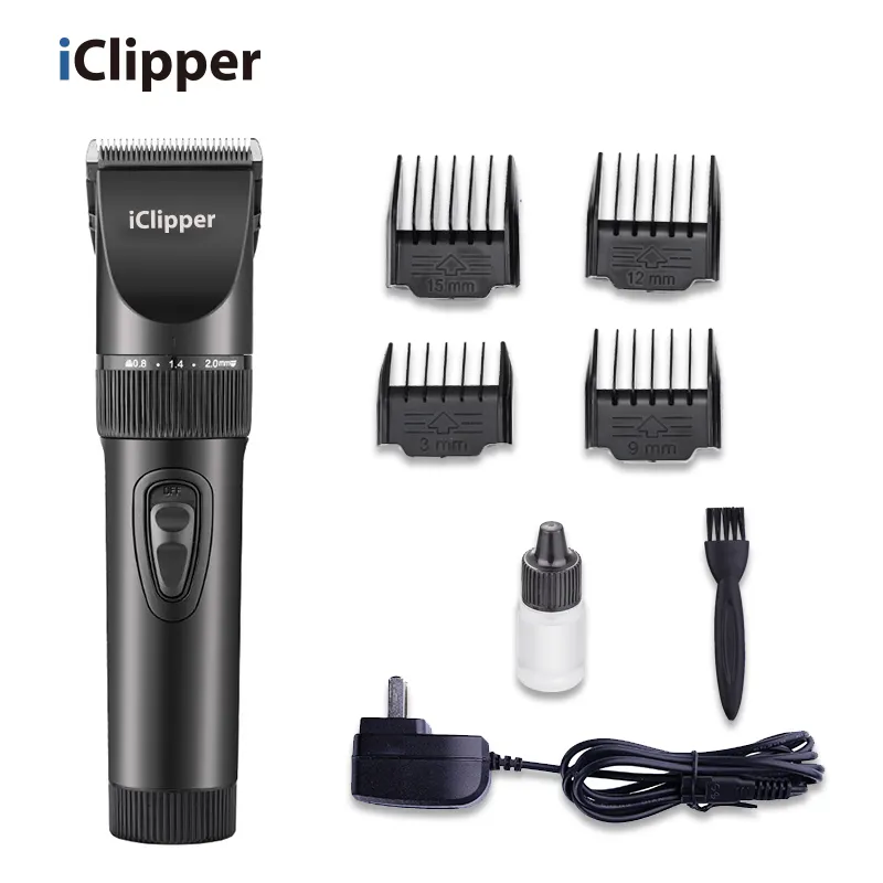 Professinal Iclipper-X7 Melhor Preço Portátil Vida Longa Barba Aparador e máquina de Cortar Cabelo para Homens